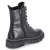 Schnürstiefeletten - BLACK LEATHER