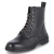 Schnürstiefeletten - black