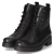 Schnürstiefeletten - schwarz (Micro)