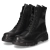 Schnürstiefeletten - schwarz