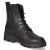 Schnürstiefeletten - schwarz