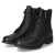 Schnürstiefeletten - black