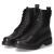 Schnürstiefeletten - black