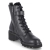 Schnürstiefeletten - BLACK