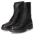 Schnürstiefeletten - black