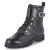 Schnürstiefeletten - SCHWARZ