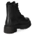 Schnürstiefeletten CASTLE - BLACK