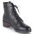 Schnürstiefeletten - schwarz/schwarz