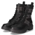 Schnürstiefeletten - black /black grey