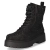 Schnüstiefeletten - black micro/stones