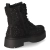 Schnüstiefeletten - black micro/stones