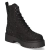 Schnüstiefeletten - black micro/stones
