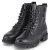 Schnürstiefeletten - black