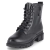 Schnürstiefeletten - black