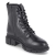 Schnürstiefeletten - black