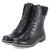 Schnürstiefeletten - schwarz/schwarz