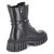 Schnürboots - schwarz