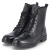 Schnürstiefeletten - black