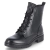 Schnürstiefeletten - black
