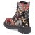 Boots - Velvet Black-Red