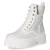 Schnürboots - white micro/ stones