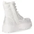 Schnürboots - white micro/ stones