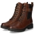 Schnürstiefeletten - chestnut/chestnut
