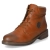 Schnürstiefeletten - braun