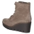 Schnürstiefeletten - mohair