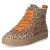 Schnürstiefeletten - leopard