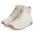 Schnürstiefeletten - beige