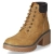 Schnürstiefeletten - golden tan