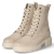 Schnürstiefeletten - beige