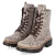 Schnürstiefel - beige kombi