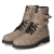 Schnürstiefeletten - BEIGE