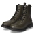 Schnürstiefeletten - olive