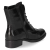 Schnürstiefeletten - schwarz