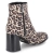 Ankle Boots - camel/nero