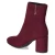 Ankle Boots - mulberry