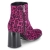 Ankle Boots - ciclamino/nero