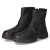 Bikerstiefeletten - schwarz (Mel./uni)