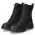 Boots - schwarz(altsilber)