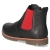 Chelsea Boots - schwarz/rot