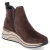 Stiefeletten - braun kombi