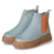 Stiefeletten - petrol/orange