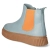 Stiefeletten - petrol/orange