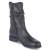Stiefeletten - schwarz (Flausch)