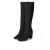 Stiefel - black/silver