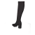 Stiefel - black/silver