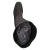 Stiefel - black/silver